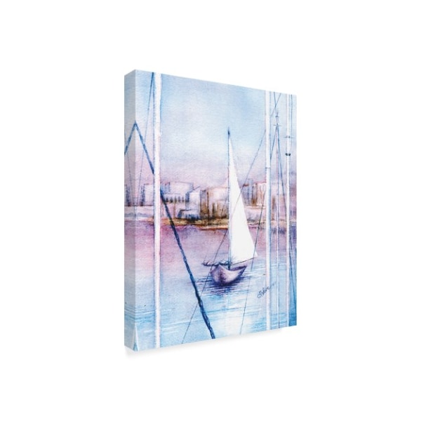 Sher Sester 'Sailing Into Harbor ' Canvas Art,14x19